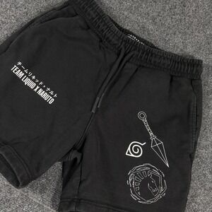 Team Liquid X Naruto Sweatshorts Size Small Naruto Anime Black Shorts